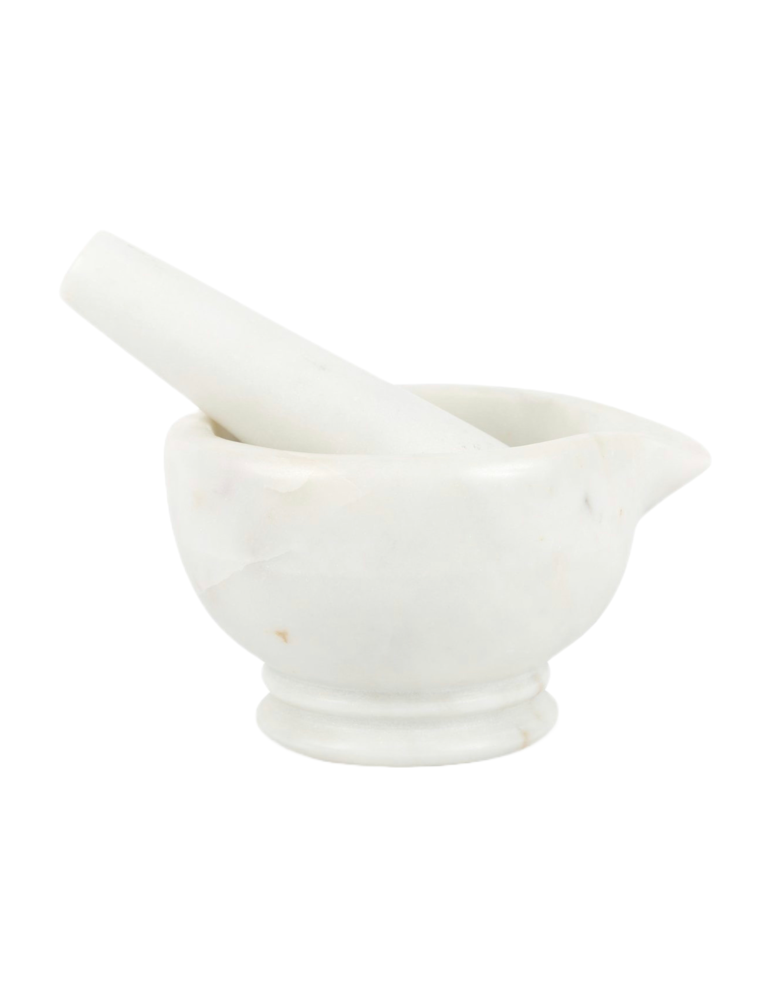 Mortar and Pestle - White