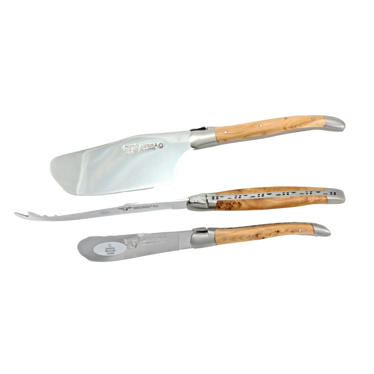 Laguiole Cheese Knives - Juniper