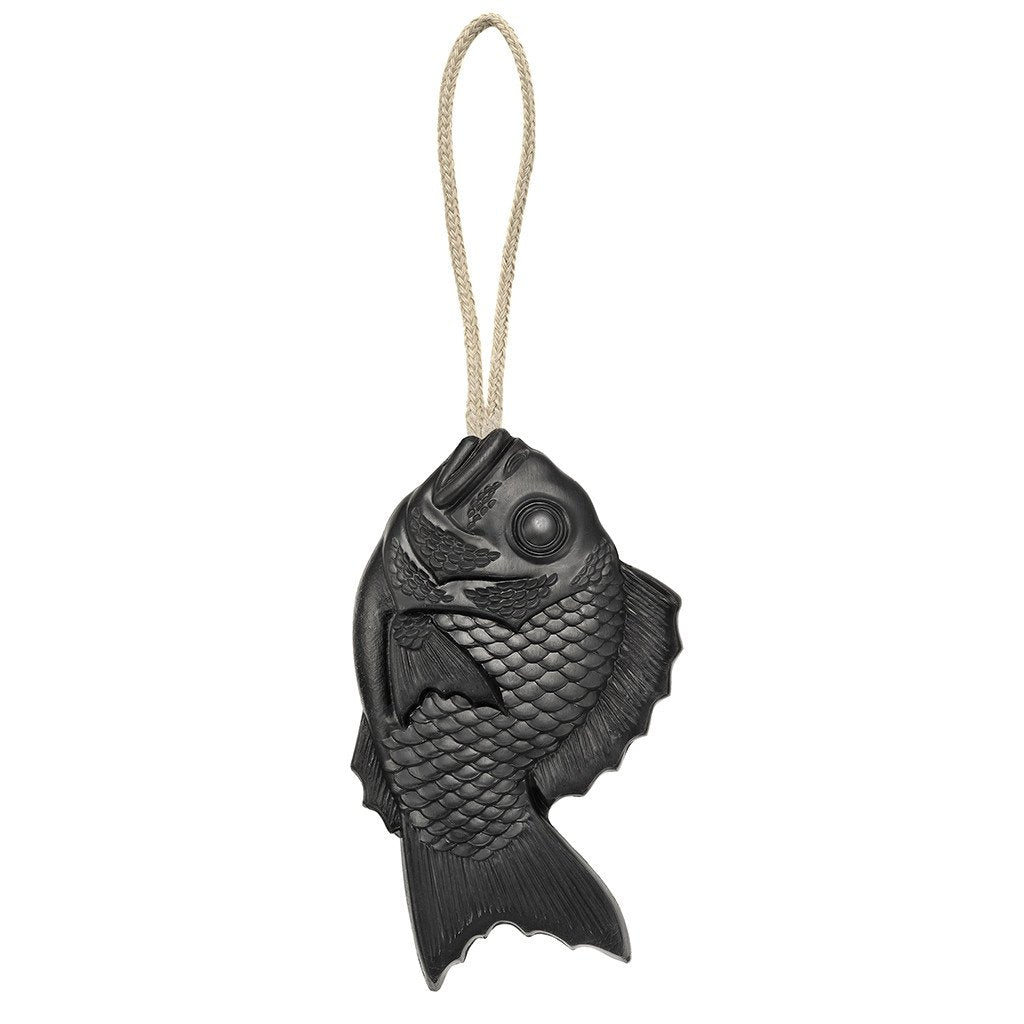 Fish Welcome Soap on a Rope - Muscovado
