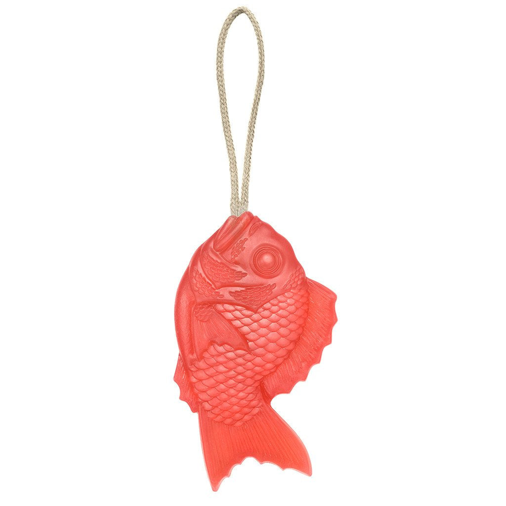 Fish Welcome Soap on a Rope - Pomegranate