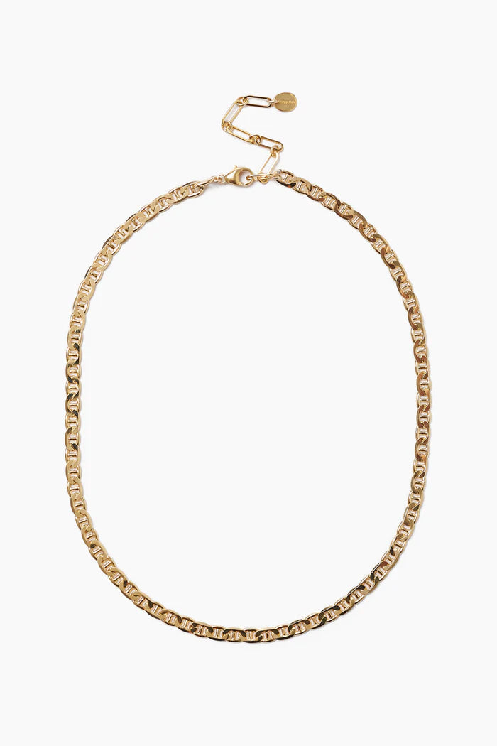 Gold Mariner Chain Necklace